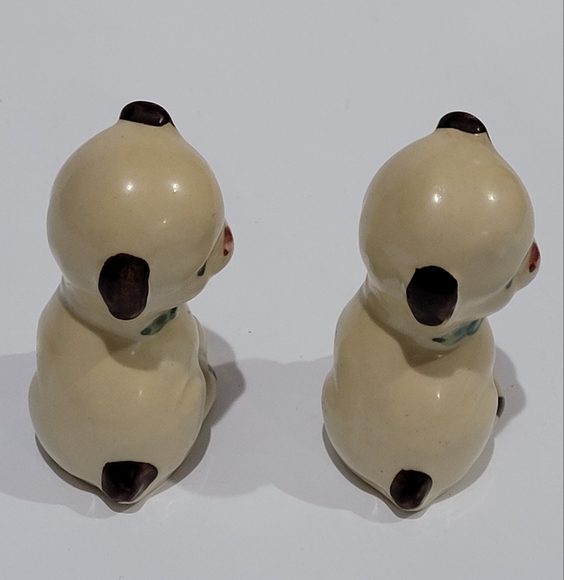 Shawnee pottery rare set of 2 miniature figurines dogs - Picture 8 of 11